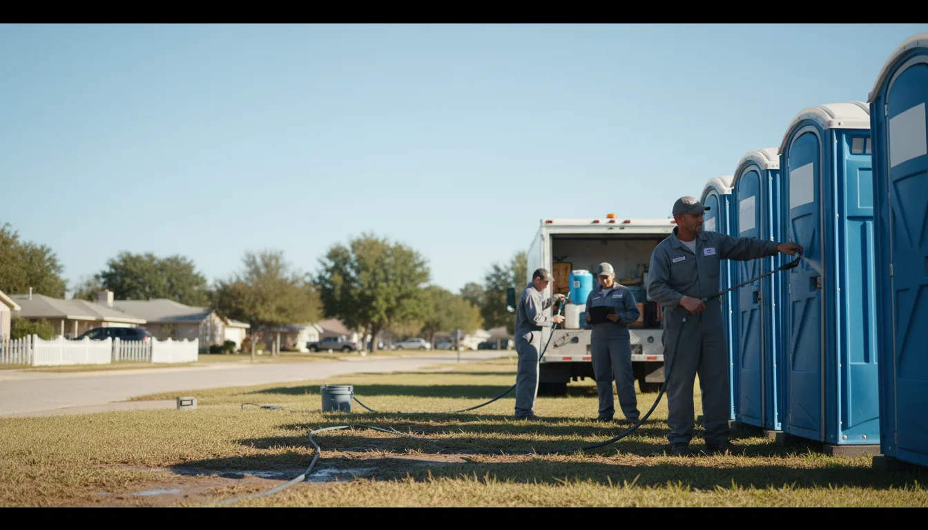 Long-Term Portable Toilet Rental in Gamaliel, AR near me